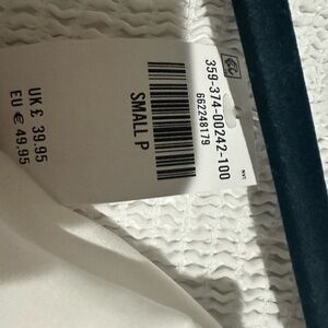 Hollister Cream Textured Top